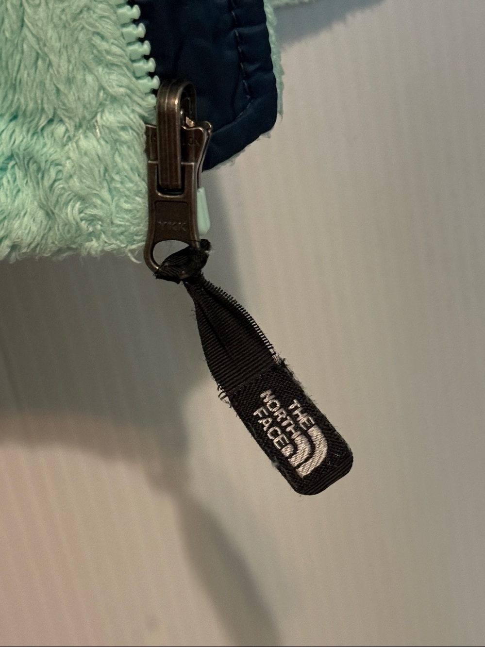 The North Face Full Zip Osito Jacket in Mint Green (s) - Picture 5 of 12